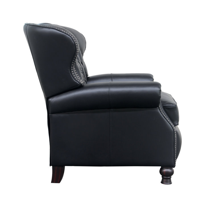 Lark Manor Leta Leather Recliner & Reviews Wayfair
